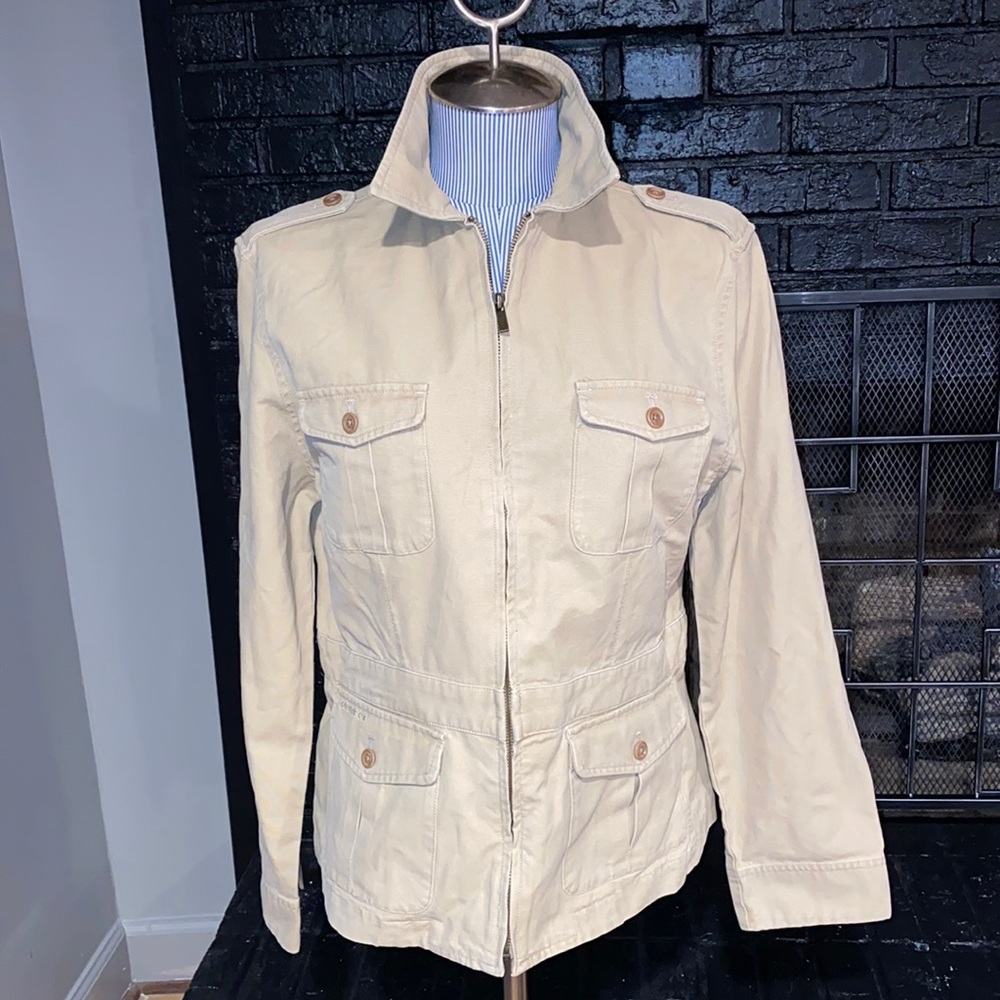 Vintage Lauren Canvas Jacket Size Medium
